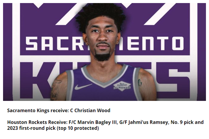 火箭队 对小科比信心不足？火箭评估交易可能性，美媒：可用伍德换9号签