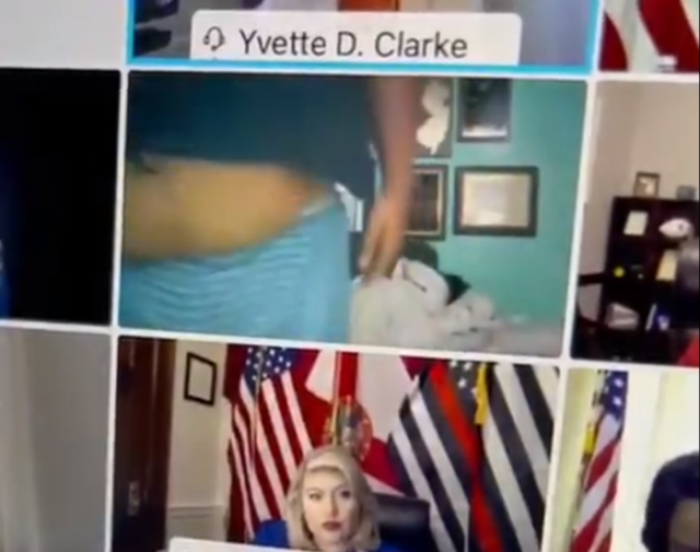 尷尬！美國議員穿睡衣參加視頻會議還露出腹部，與會者驚到捂臉-圖2