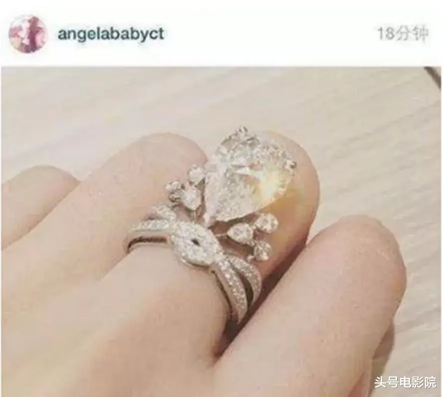 钻戒|陈小春买钻戒被拍，娱乐圈谁的钻戒大？张雨绮不买1克拉以下的