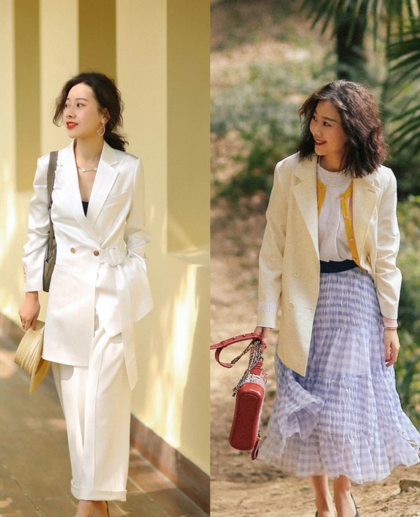 穿衣搭配|适合职场女性的优雅穿搭范本,干练气质又时尚,照着穿准没错