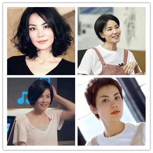 王菲 王菲剪短发气质秒变大妈 网友:不如以往任何一个发型好看