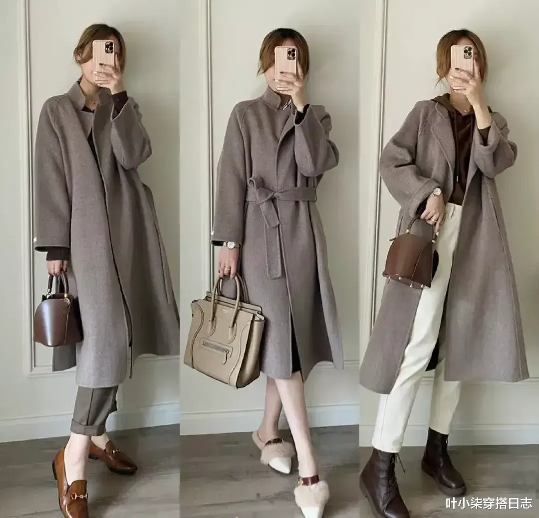 叶小柒穿搭日志 秋冬季尝试一衣多穿，省钱好看又有新鲜感，赶紧来get技巧吧