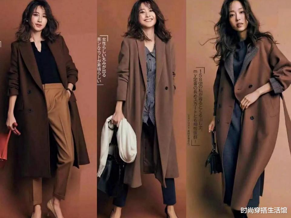 时尚穿搭生活馆 天冷了，40岁女人是怎么穿大衣？建议参考这几组穿搭示范