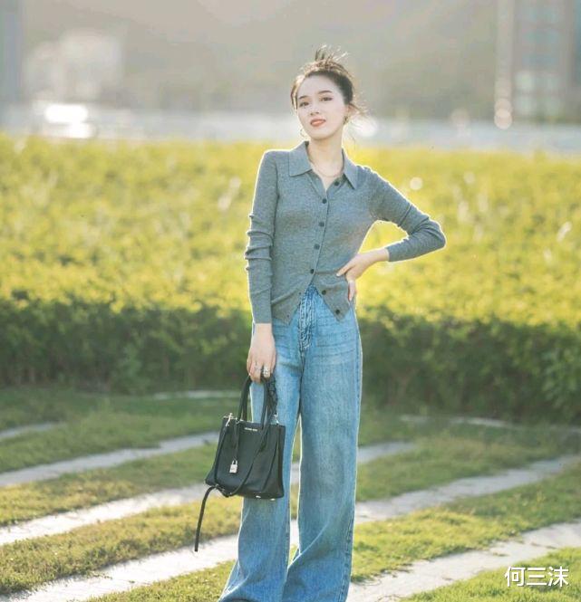 何三沫|小个子女生的早秋穿搭怎么穿才好看？学会了穿搭技巧，温柔又显高