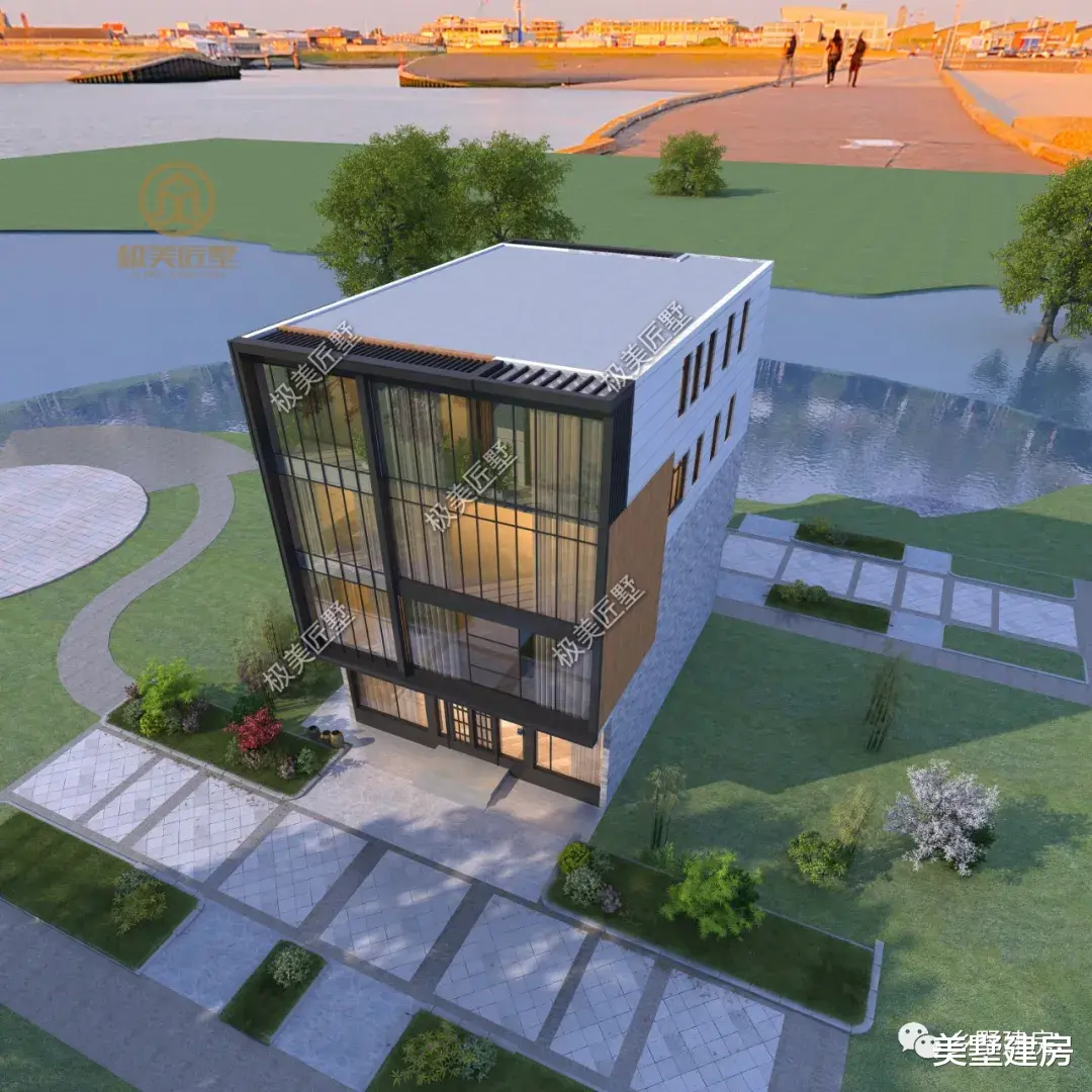 农村四层自建房这样设计,超实用美观,喜欢快收藏