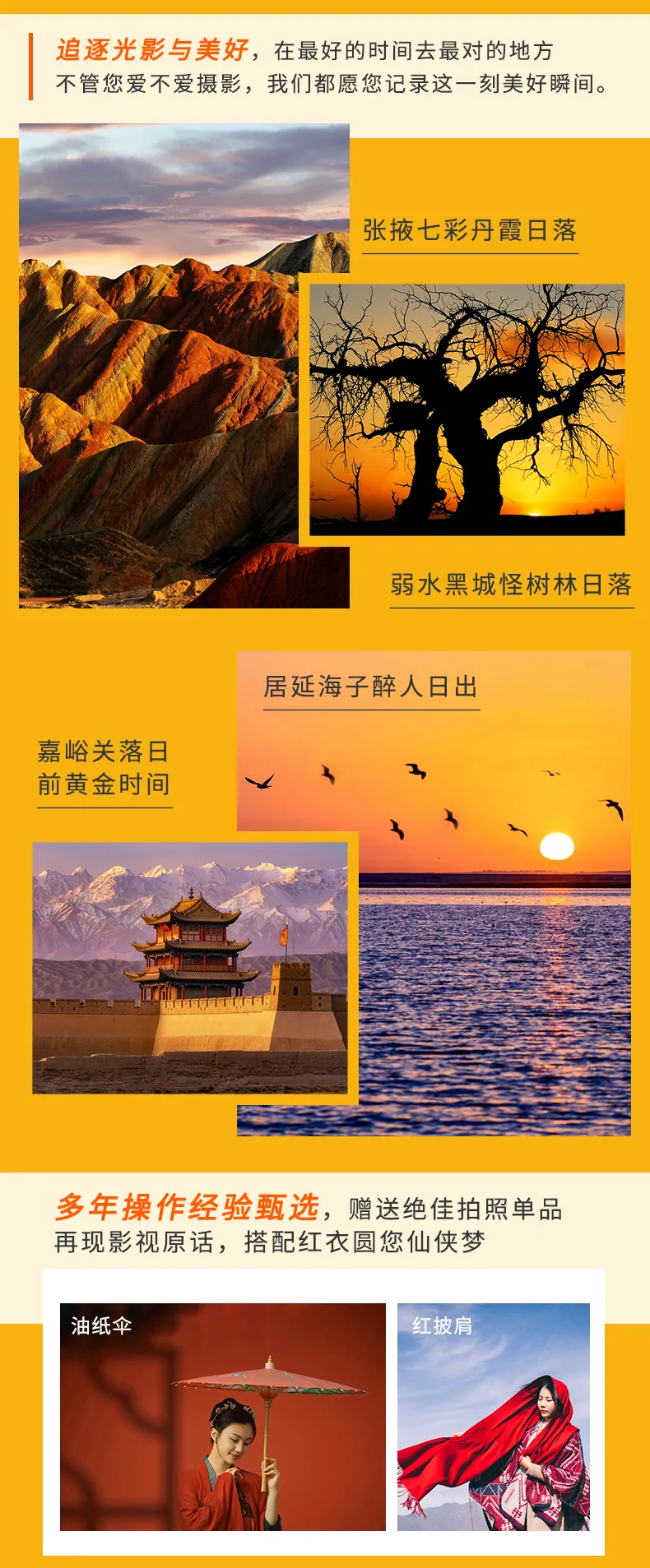 众信旅游|梦幻额济纳，邂逅醉美21天的大漠金秋胡杨林！