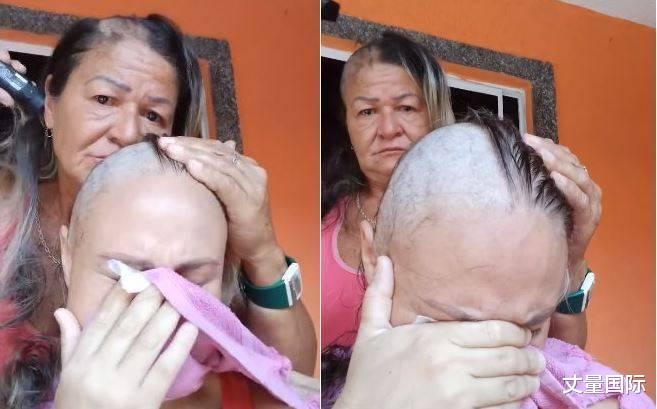 丈量国际 一起面对！温柔妈在罹癌女儿面前剃光头发，上万网友泪崩
