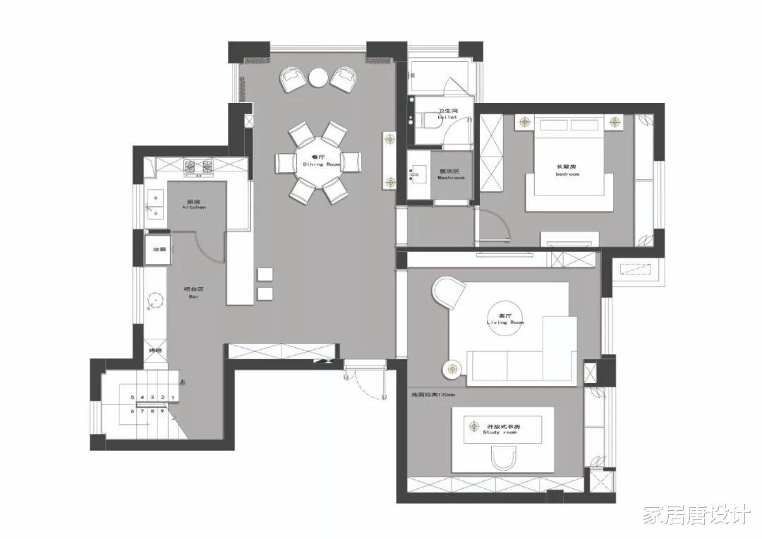 别具一格的台式家装，融合生活的浪漫和雅致，享受惬意的家居生活