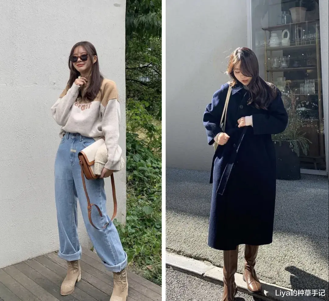 Liya的种草手记 “裤子 + 靴子”= 秋冬洋气搭配！谁穿谁美