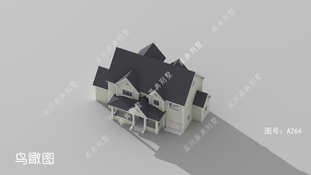 这款农村两层别墅，造价在20万左右，很是经济实惠。