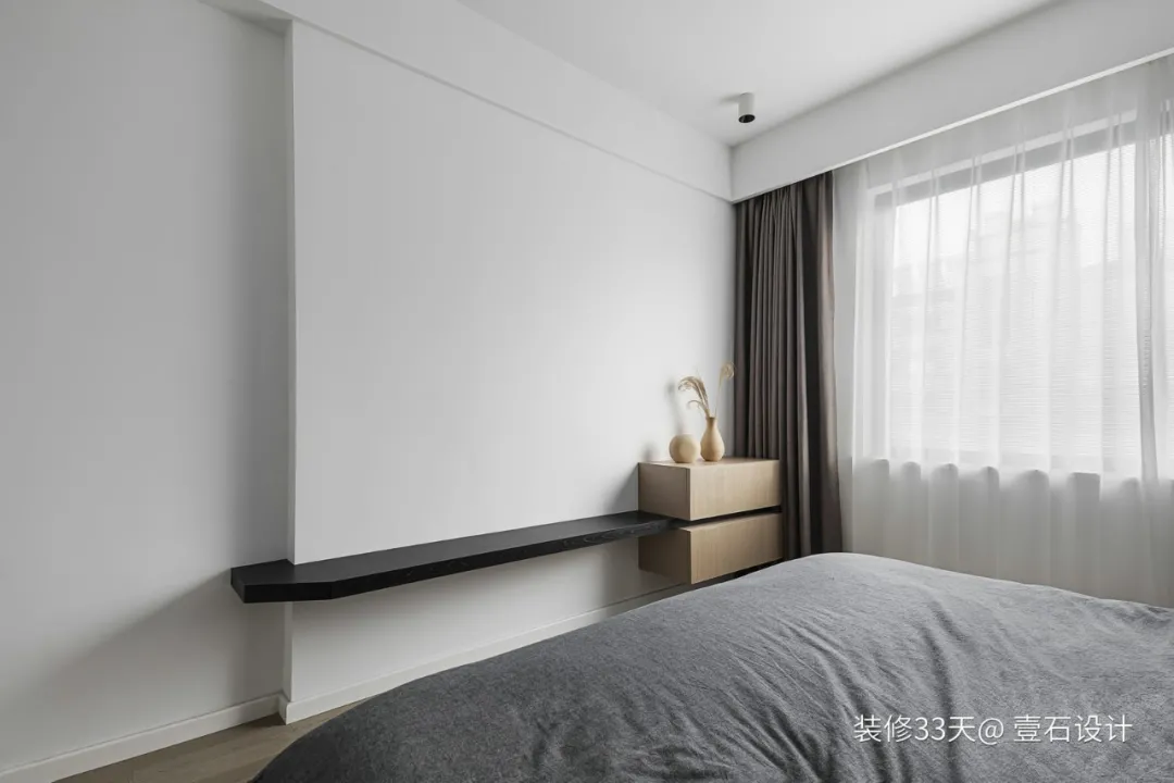 |餐厨一体,书房开放,126平现代简约三室