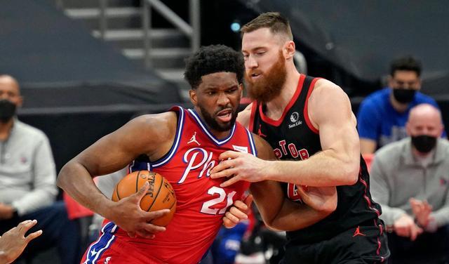 76人隊(duì)|爆冷！4虎將轟73+23，逆轉(zhuǎn)東部第1！3巨頭66分飲恨！籃網(wǎng)坐享漁利