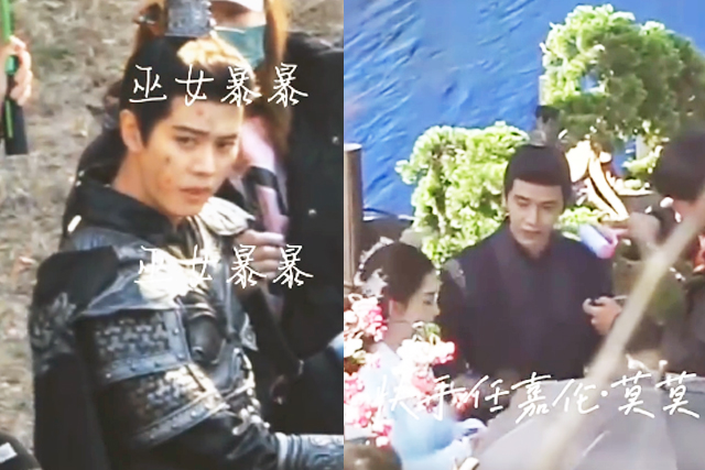 margie|任嘉伦《请君》神仙桃林垂眉问情,李沁婚服梦回青丘帝姬