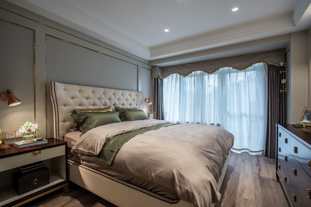 设计师|经典的美式四居室，表达对家的向往，给业主一个安然的生活之地