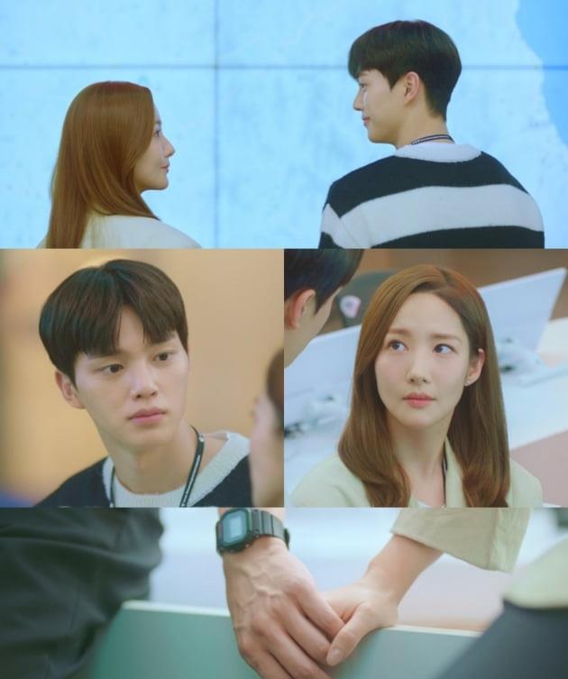 朴敏英|《气象厅》首波预告！宋江化身纯情小奶狗，与朴敏英展开社内恋爱