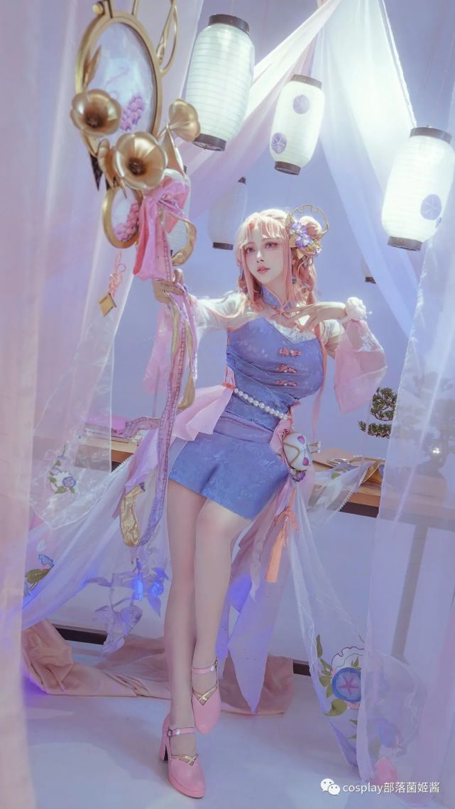 |cos：王者荣耀王昭君乞巧织情cos正片@枣糕