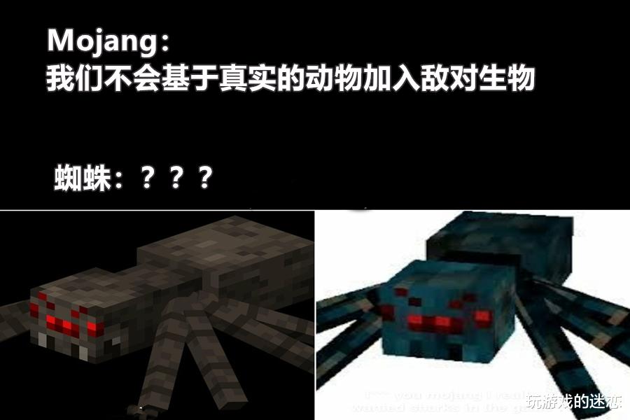 sars 我的世界:Mojang打脸时刻,蜘蛛不是基于真实动物的敌对生物吗?