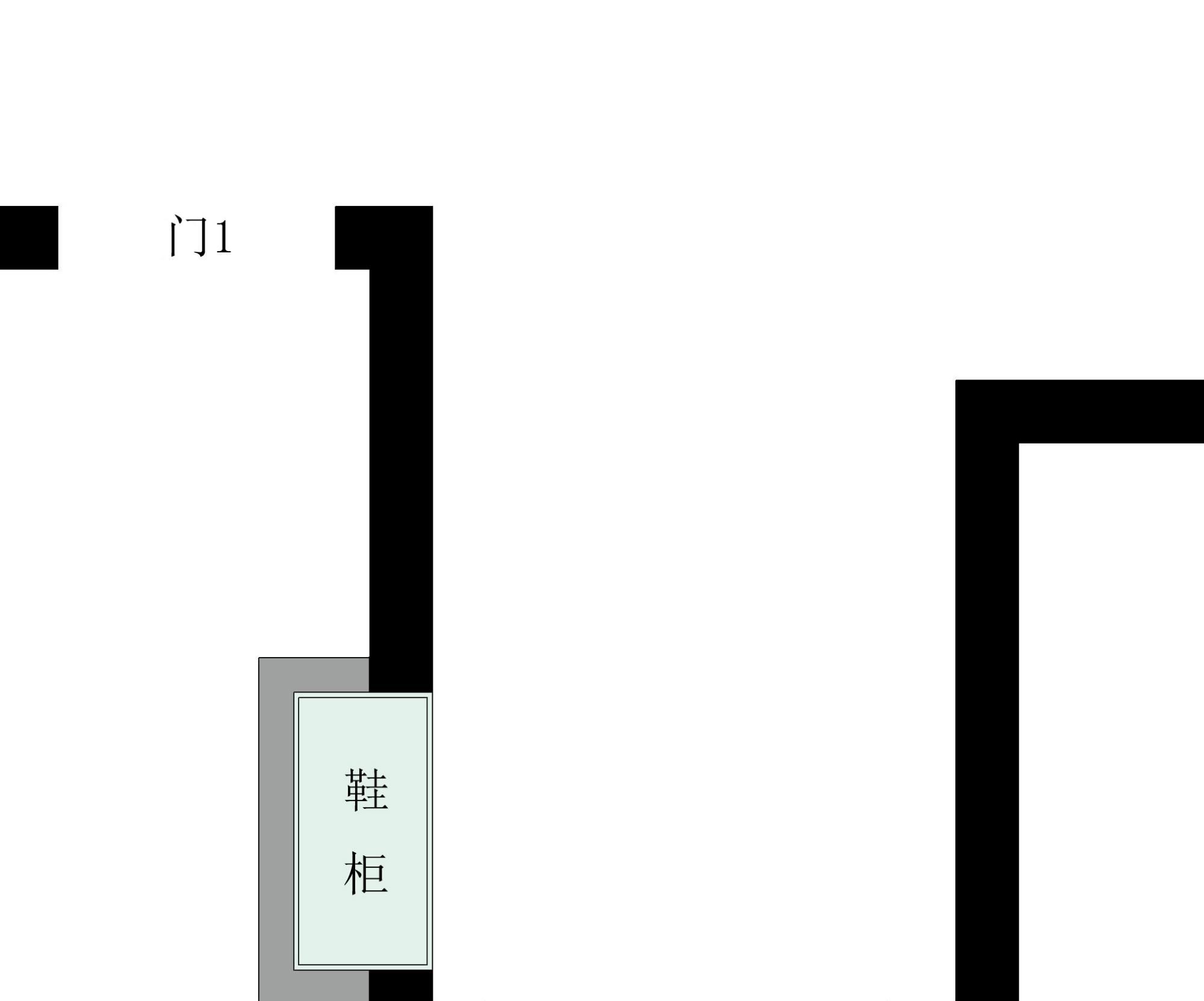 入户门两边都是墙，并且都不能拆，该怎样做鞋柜？