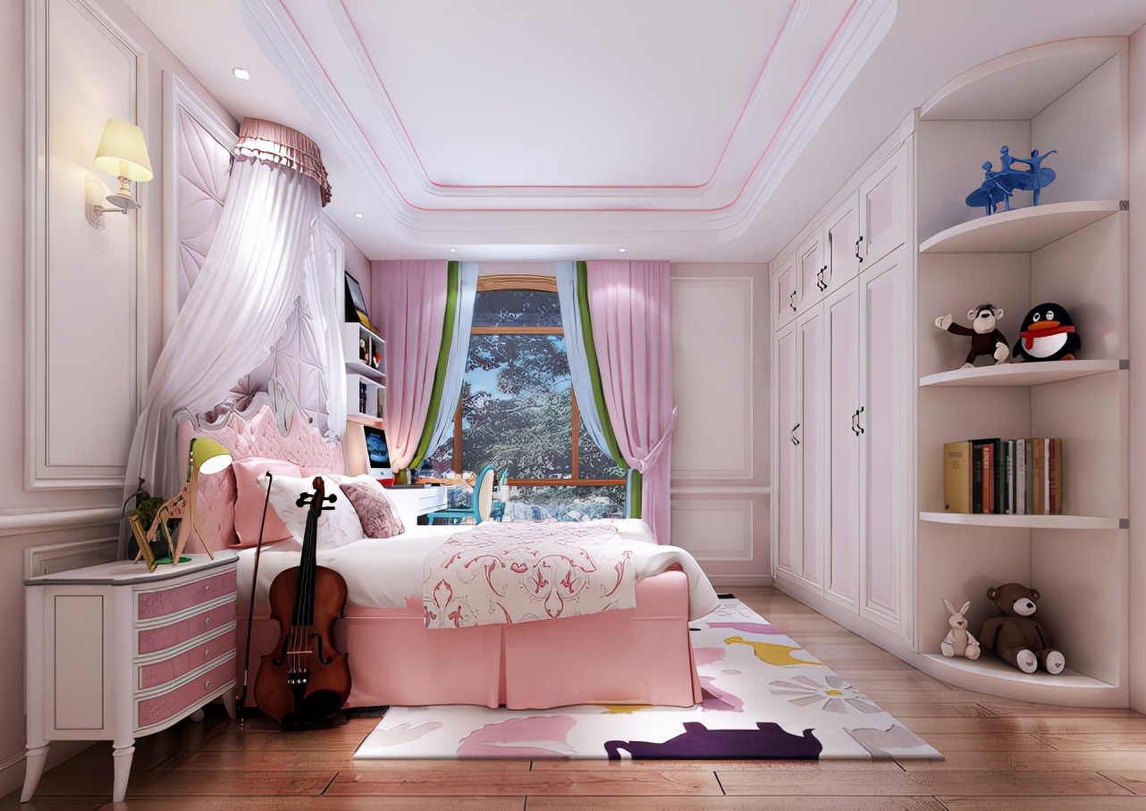 150平中式设计青翠色玉石背景墙，打造“温润如玉”的大宅空间