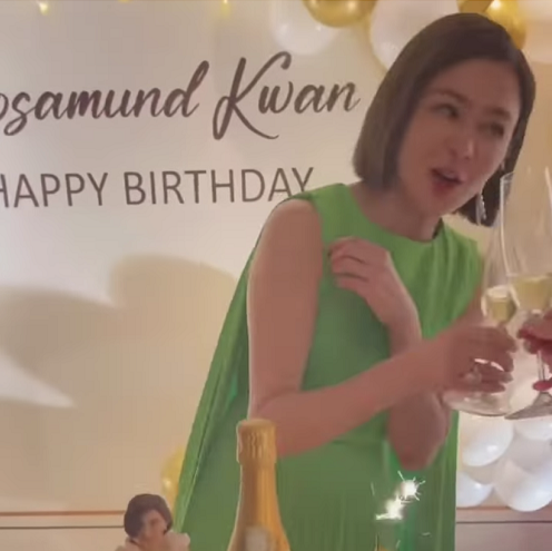 关之琳|关之琳59岁庆生照曝光，皮肤白皙紧致不显老，右手无名指钻戒吸睛