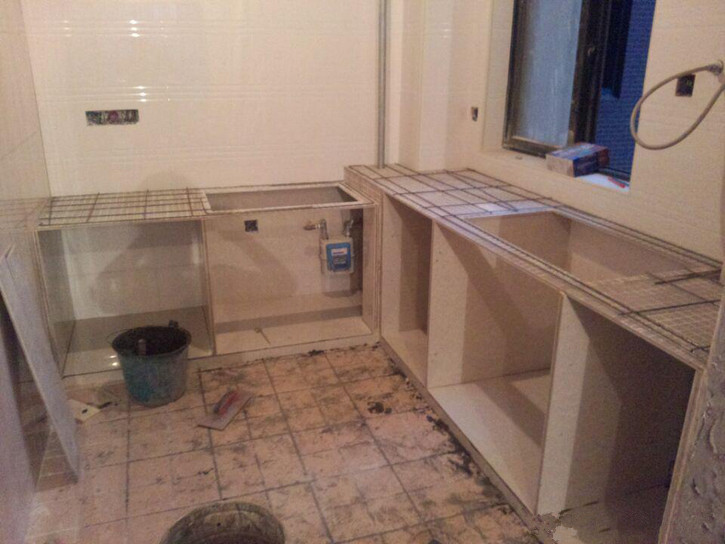 嗮嗮我家的砖砌橱柜,耐用又实惠,婆婆说可以用几十年!