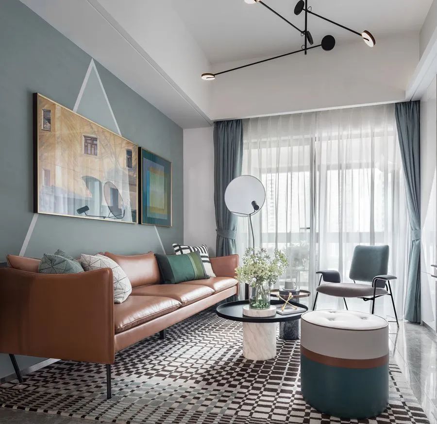 52m2北欧混搭风:这对小夫妻,把家打造成了环球博物馆!