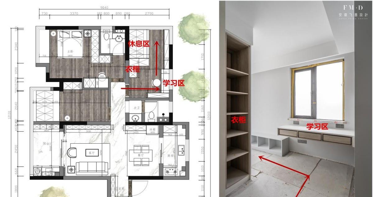 大门|儿童房里要加个学习区？一点不难！拿着这4种设计照搬照抄就行