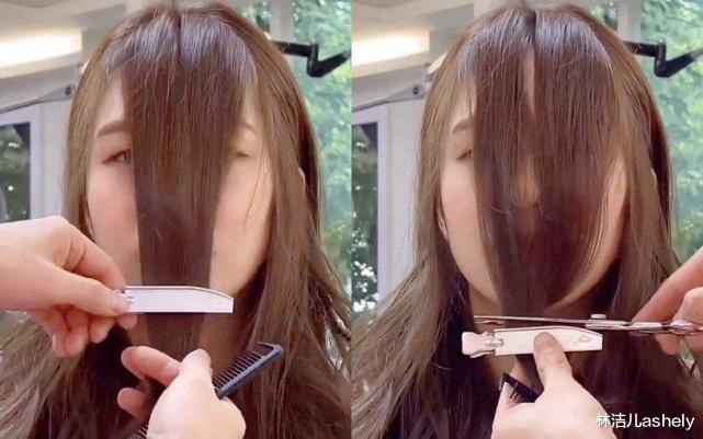 林洁儿ashely|女明星都是手残党？关晓彤、Lisa自己动手剪的刘海都失败了