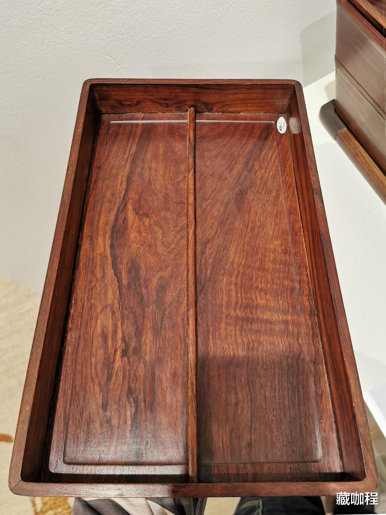 |缝隙全包、榫卯全隐，黄花梨老提盒细致严密
