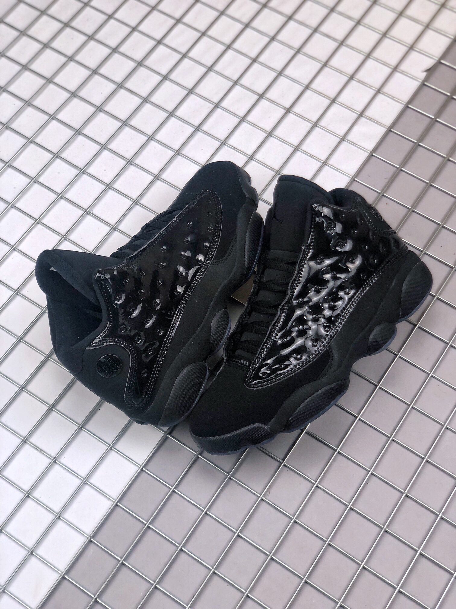 莆田鞋匠|Air Jordan 13 “Cap and Gown”黑武士