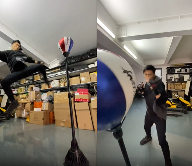 谢霆锋|41岁谢霆锋秀武术技能!表情狰狞动作利落,将木板直接踢成两半