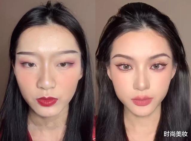 化妆|建议女人：无论多懒都要学会有效化妆，轻松2步，差别不止一点点