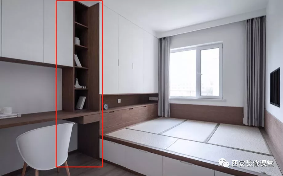 定制榻榻米,衣柜侧面太难看