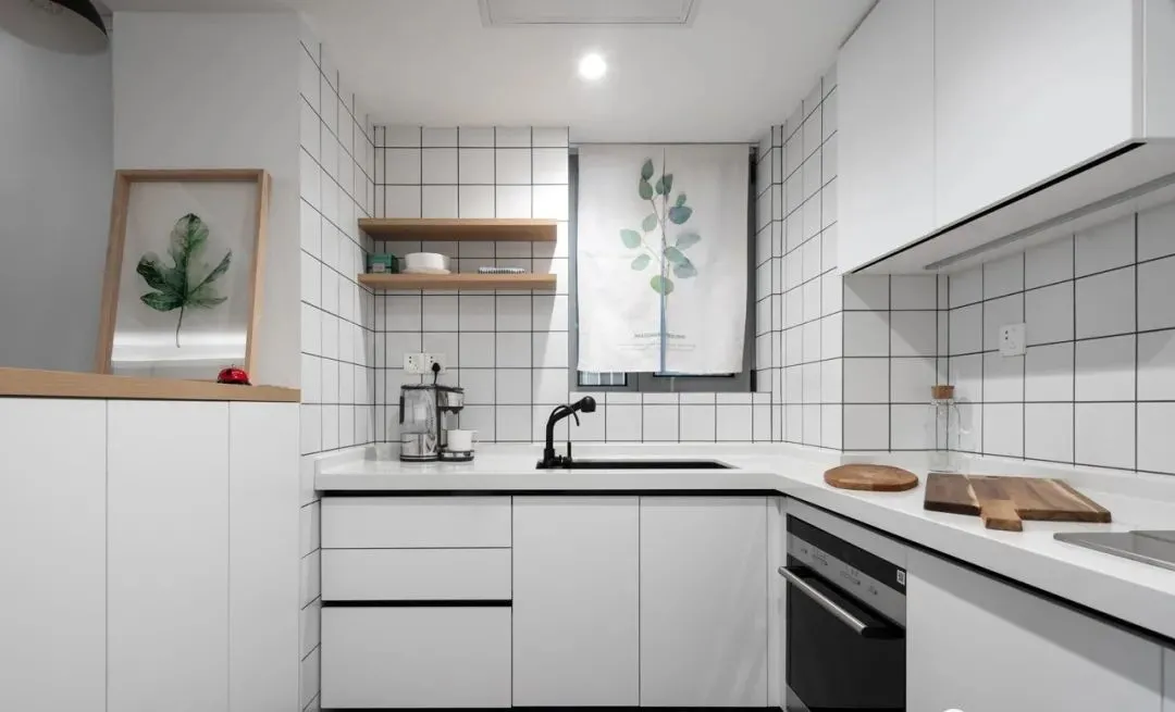 107㎡北欧风三居室，客餐厨一体，还有开阔健身室，带娃健身两不误！