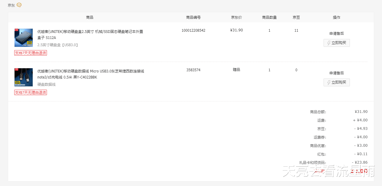 数码|闲置硬盘再利用，优越者(UNITEK)USB3.0 2.5英寸移动硬盘盒上手