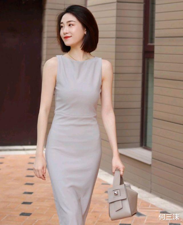 何三沫|精致女人怎么能少得了连衣裙穿搭呢？优雅的穿搭风格，会很有气质