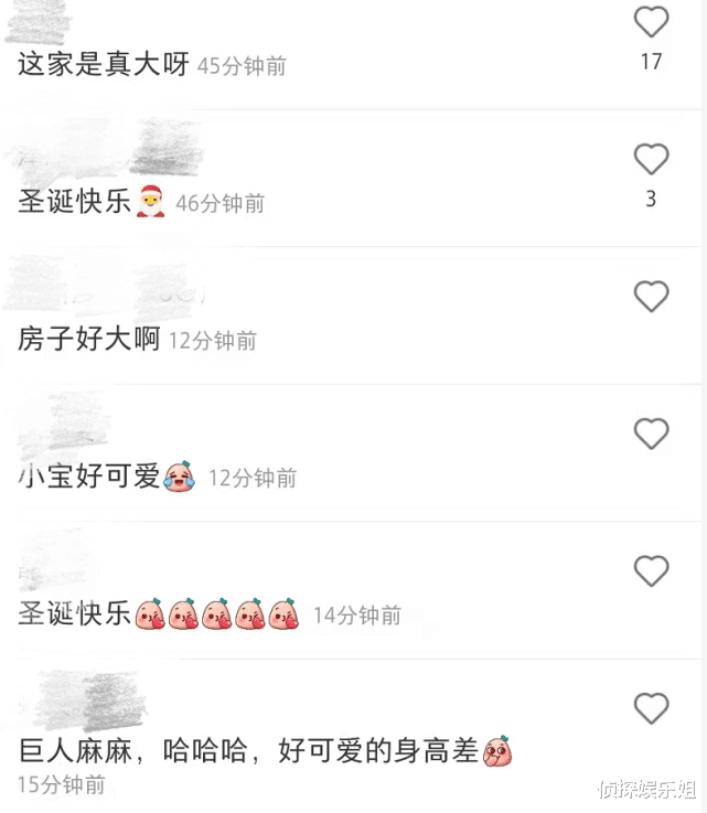肖战|奚梦瑶与儿子装扮圣诞树，2岁何广燊给妈妈当小助手，豪宅太吸睛