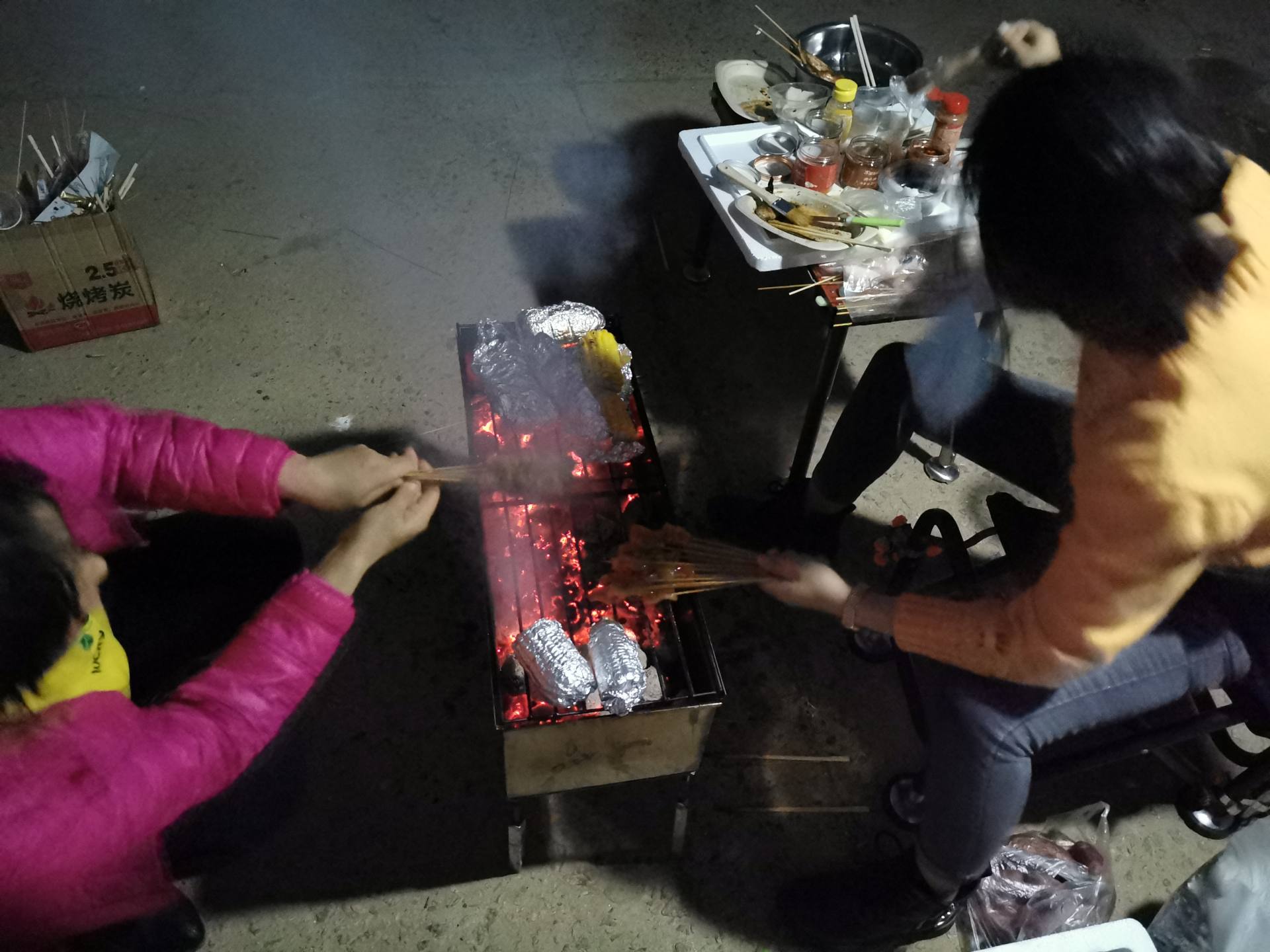 春节|春节东莞河滩烧烤记