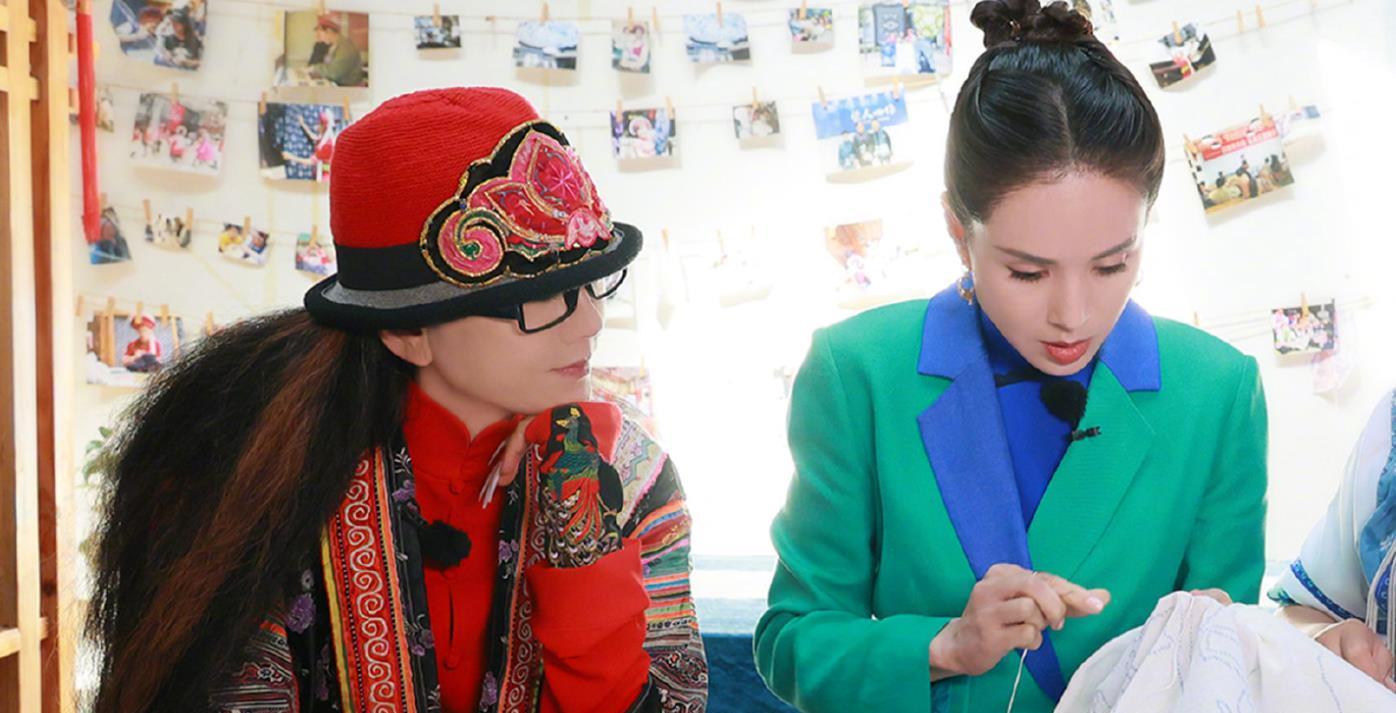 白族|李若彤第一次来大理，学白族话扮“金花”，笑称回到段誉家乡