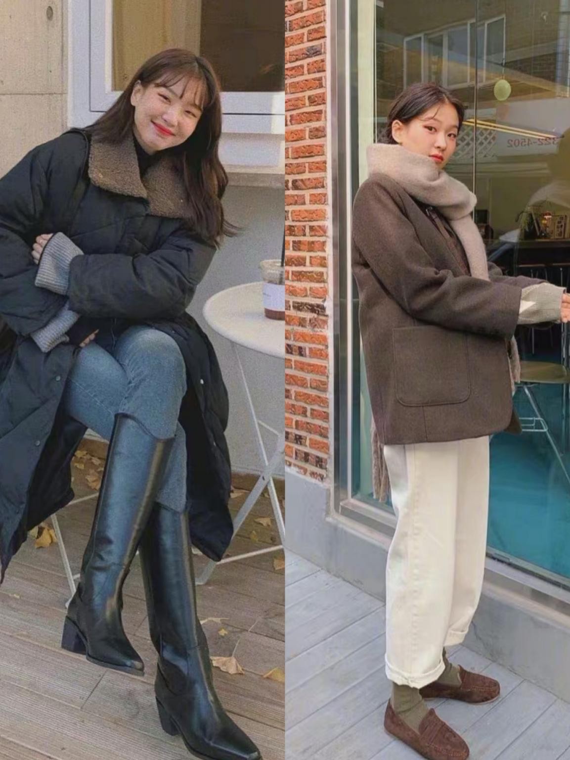 江南小蚂蚁 单眼皮元气少女的穿搭，教你秋冬搭配不重样，温暖时尚又舒适