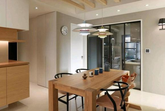 90㎡清新原木北欧风毕业，邻居都说好看，花了20万，很值得