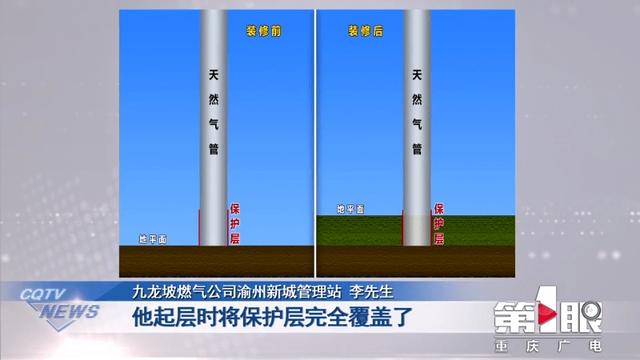 天然气管锈蚀需更换 不当装修致30多家住户停气