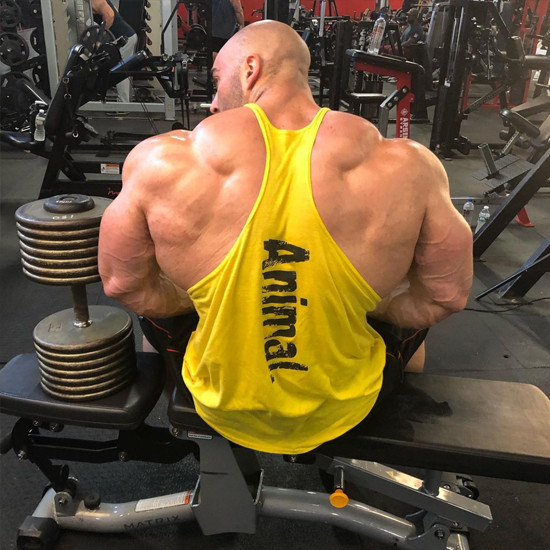 运动|身高188CM，体重330磅，夸张的背部肌肉，极具视觉冲击