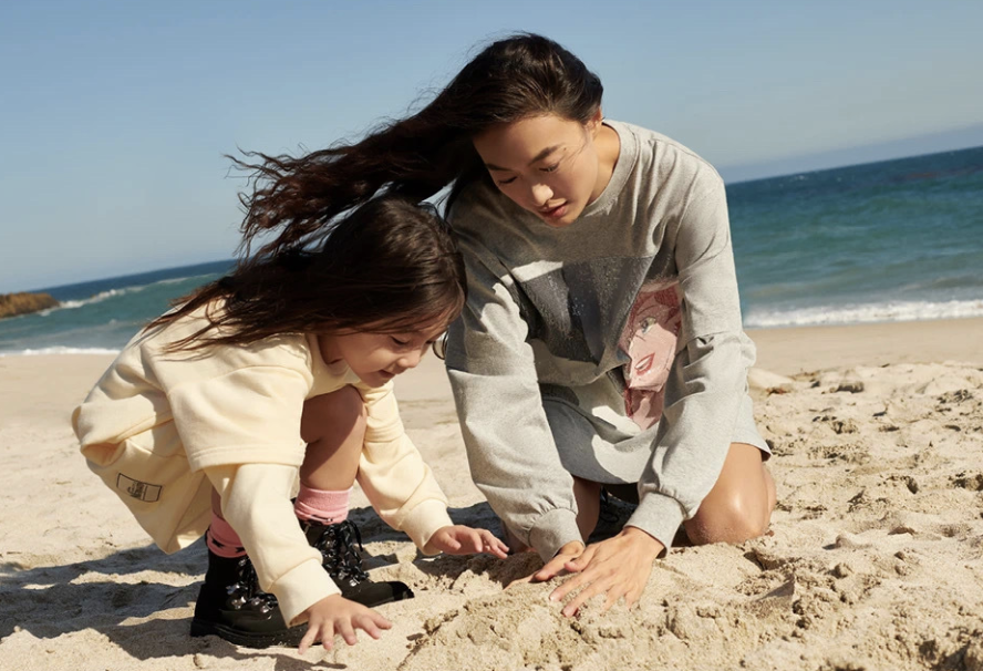 姚晨|秦舒培母女拍广告，Alaia活泼灵动拍摄专业，颜值太高被赞像陈冠希