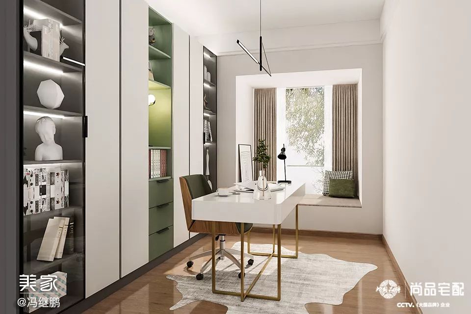 有间书房,人生不慌!就算房子再小,这书房也得装~