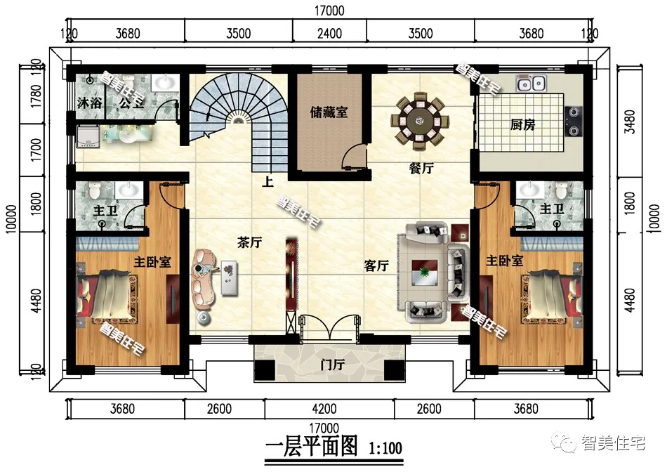 |在偏远的老家建房,更需要盖一栋漂亮大气的,这样才不会委屈家人