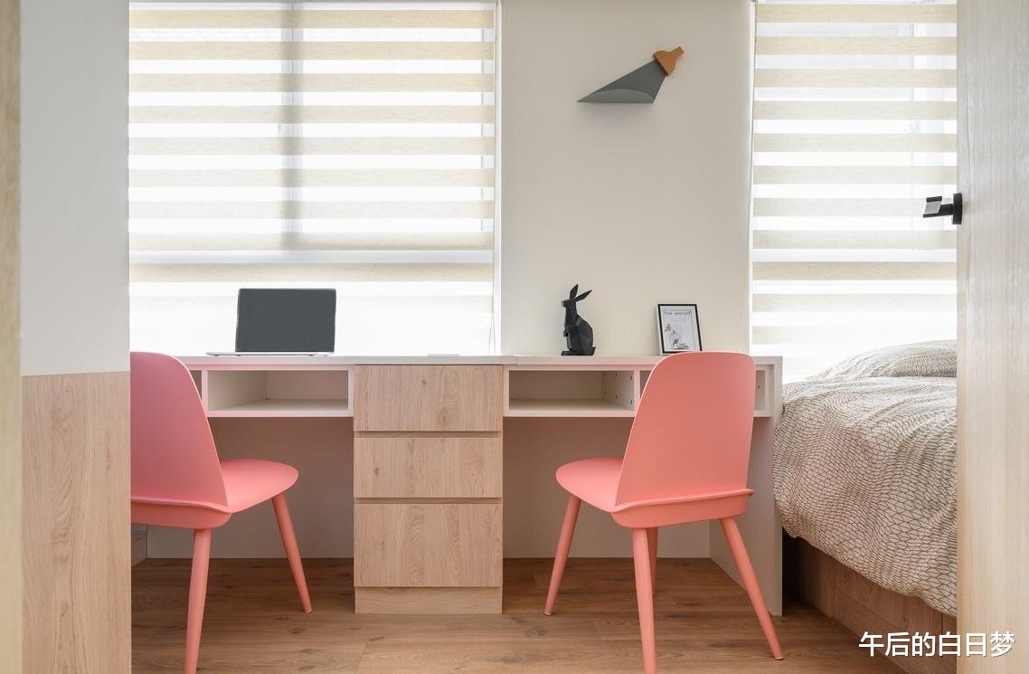 午后的白日梦|50平二居生活空间，原木质感的小清新北欧风设计，清爽自然的温馨居所