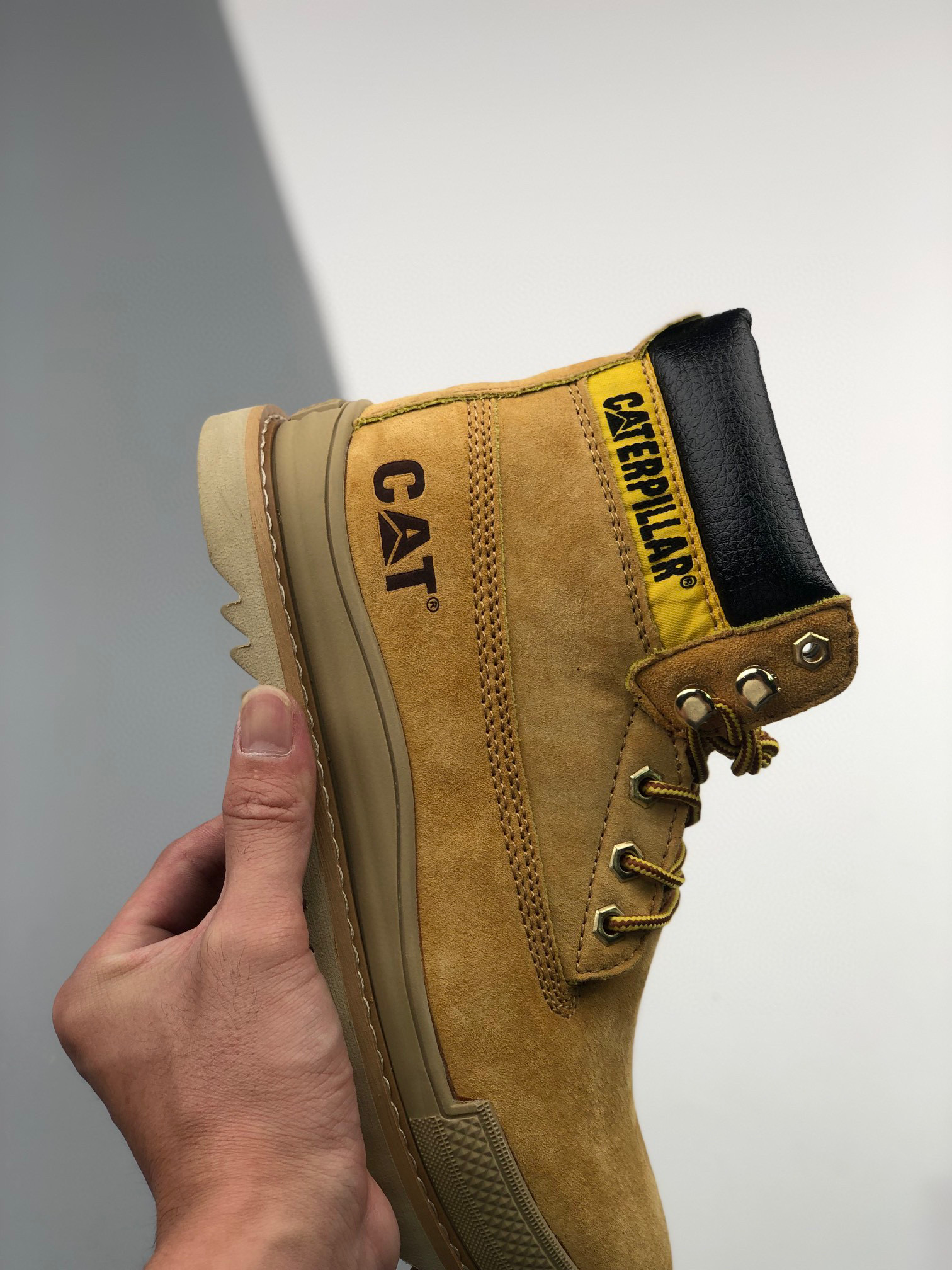 莆田鞋匠 CAT 卡特新款高帮男靴