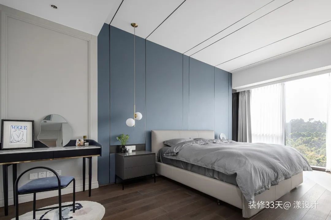 装修设计：125平现代简约高级质感两居