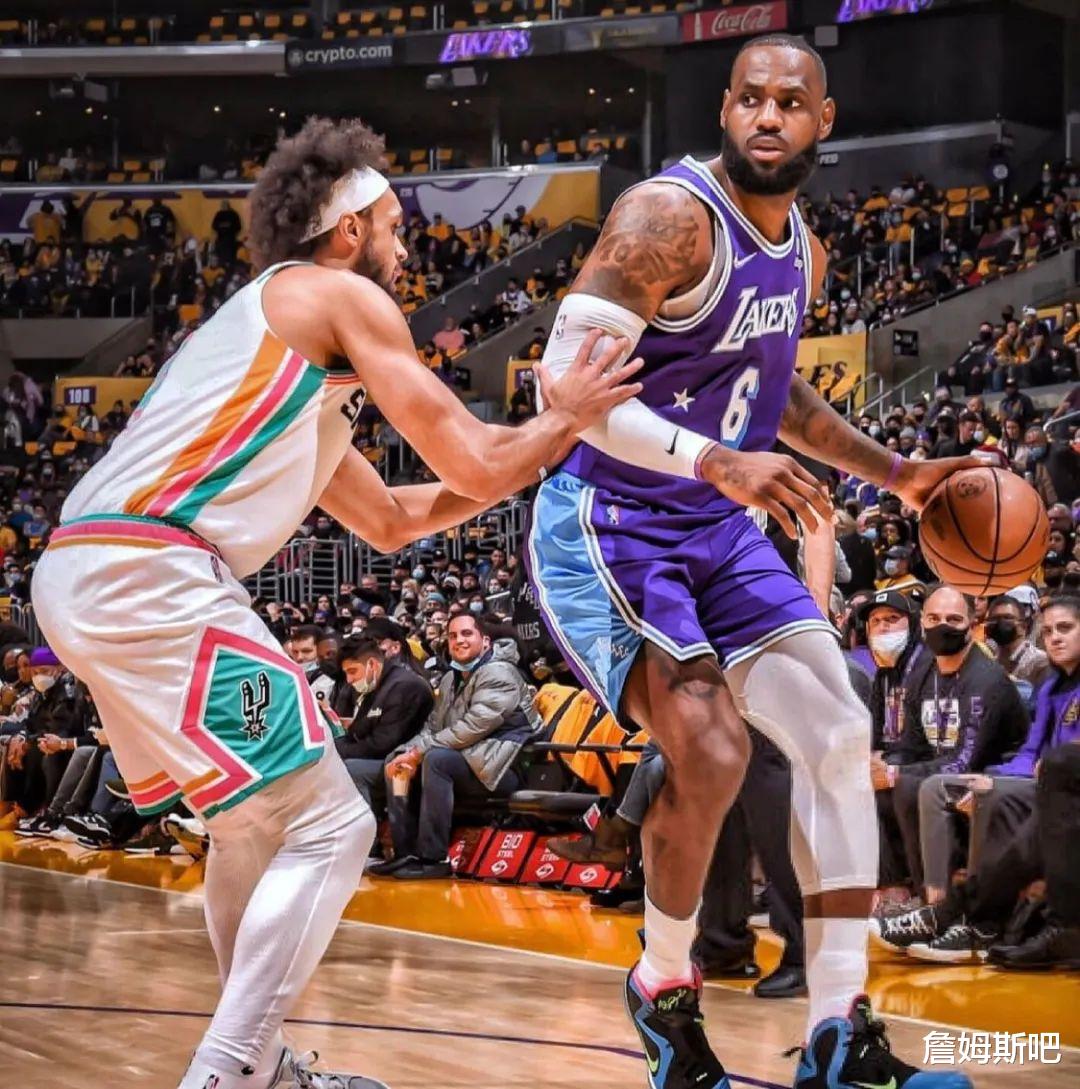 勒布朗·詹姆斯|湖人4連敗，輸給馬刺28分！詹姆斯一打五！替補(bǔ)球員得分16比57
